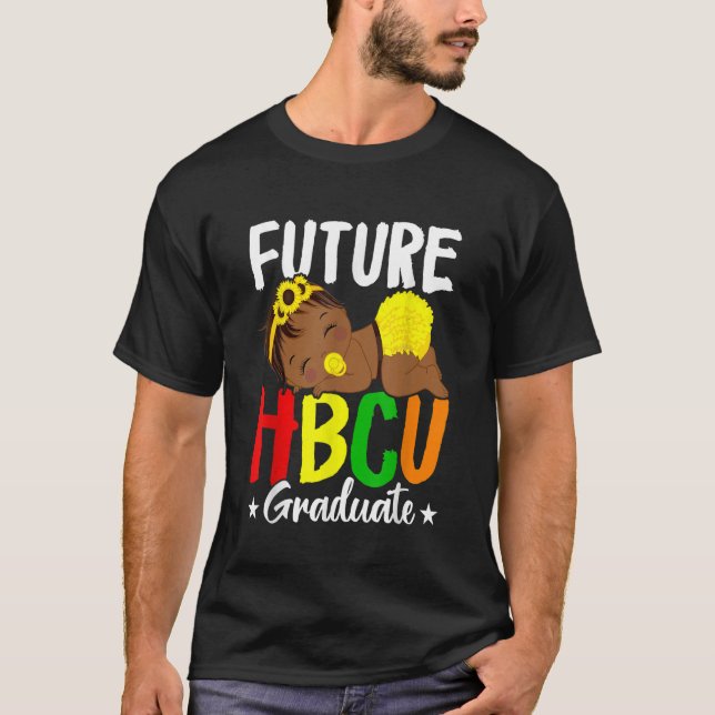 T-shirt Cool HBCU Gradués Black American Culture Pride H (Devant)