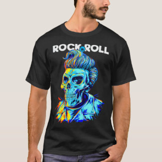 T-shirt Cool Hommes Femmes Enfants Rock & Roll Music Graph