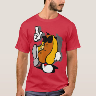 T-shirt Cool Hot Dog Standard T