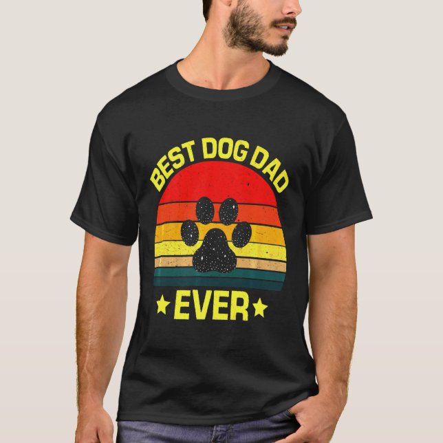 T-shirt Cool Husky Papa (Devant)