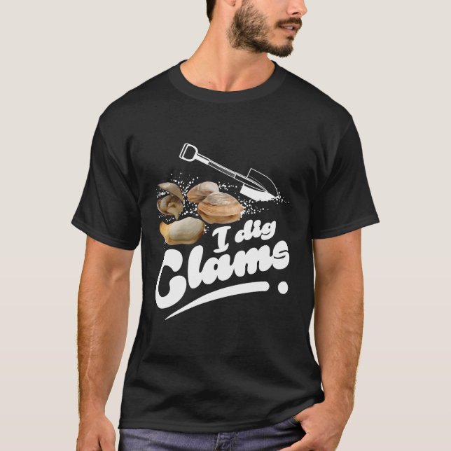 T-shirt Cool I Creg Clams Funny Clamming Gift Clam Creing (Devant)