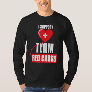 T-shirt Cool I Soutien de l'équipe Croix-Rouge S'occuper d