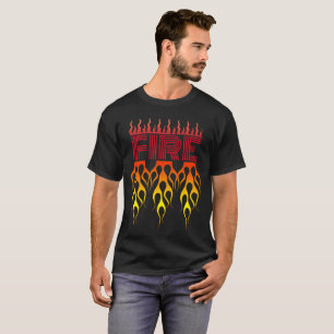 T-shirt Cool incendie Camping BBQ 2.0