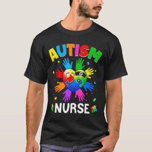 T-shirt Cool Infirmière Sensibilisation sur l'autisme Coeu