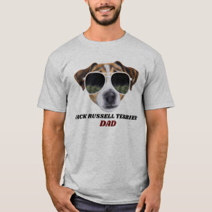 T-shirt Cool Jack Russell Terrier Papa Fête des pères Chie