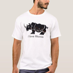 T-shirt Cool J'aime RHINOS - Le guerrier de la faune —