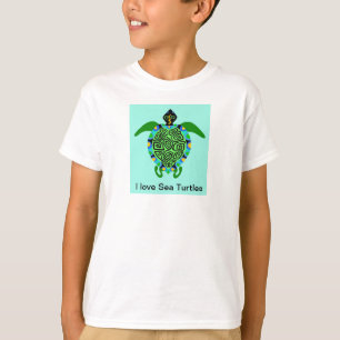 T-shirt Cool J'aime Sea TURTLES - Animaux marins