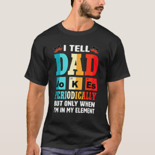 T-shirt Cool Je dis à papa plaisante Humour papa Fête des 