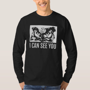 T-shirt Cool Je Vous Vois Chouette