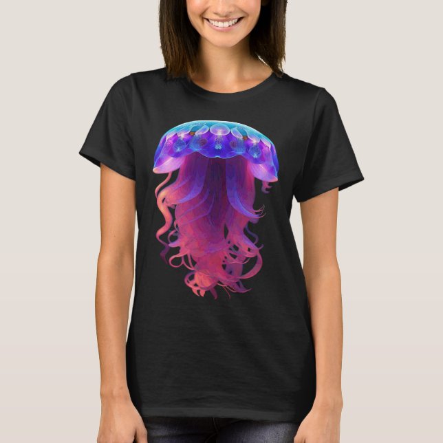 T-shirt Cool Jellyfish for Men Ocean Marine Science for Ki (Devant)