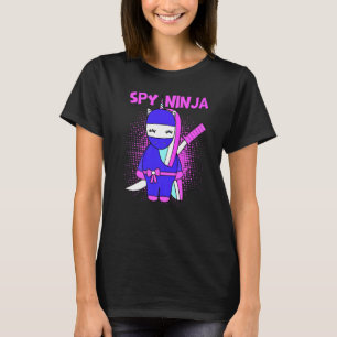 T-shirt Cool Jeu Spy Unicorn Ninja Gamer Garçon Fille Enfa