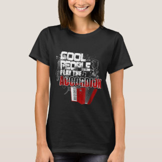T-shirt Cool Jouent À L'Accordion Musique Enseignant Musiq