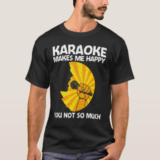 T-shirt Cool Karaoke For Men Women Singer Karaoke Machine 