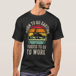 T-shirt Cool Karting voiture Graphic Kart Racing Hommes Fe