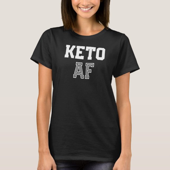 T-shirt Cool Keto Af Pour Keto (Devant)
