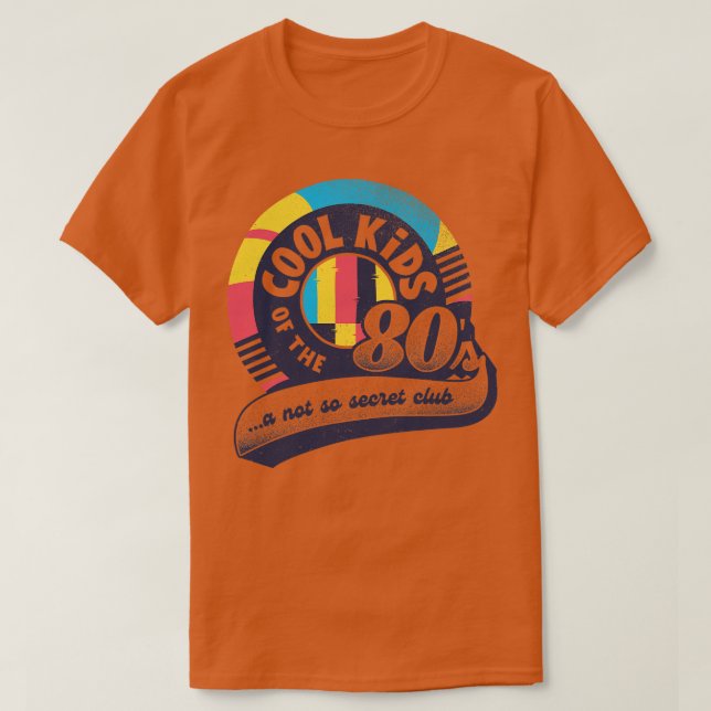 T-shirt Cool Kids Club Né dans les années 80 par Tobe Fons (Design devant)