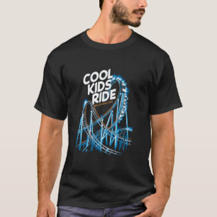 T-shirt Cool Kids Ride Roller Dessous de verre d'attractio
