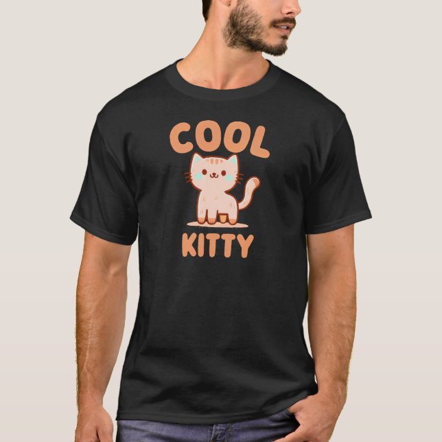 T-shirt Cool Kitty (Devant)