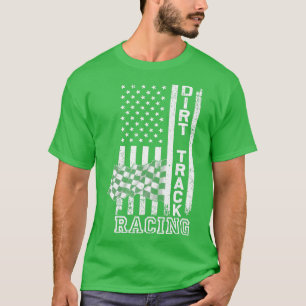 T-shirt Cool Late Model Dirt rack Racing Gift For Men Wome