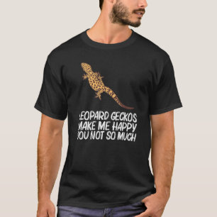 T-shirt Cool Leopard Gecko Pour Hommes Femmes Minuscule Di