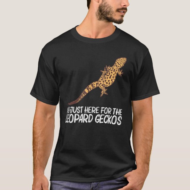 T-shirt Cool Leopard Gecko Pour Hommes Femmes Minuscule Di (Devant)