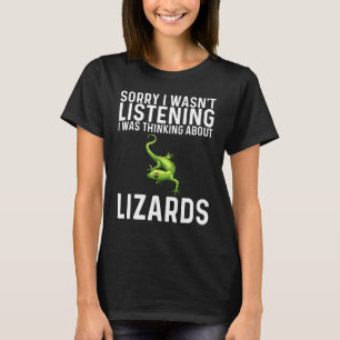 T-shirt Cool Lizard Pour Hommes Femmes Gecko Green Reptile