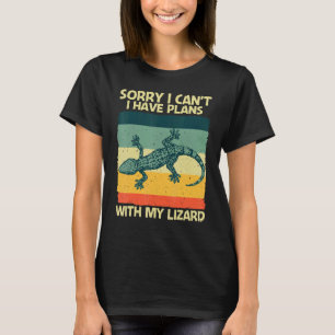 T-shirt Cool Lizard Pour Hommes Femmes Reptile Animal Liza