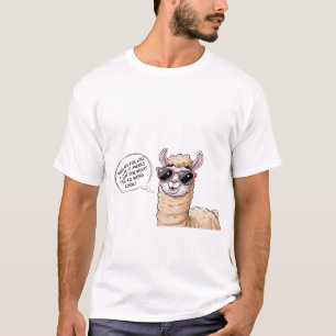 T-shirt Cool Llama en action !"