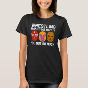 T-shirt Cool Lucha Libre Pour Hommes Femmes Luchador Guerr