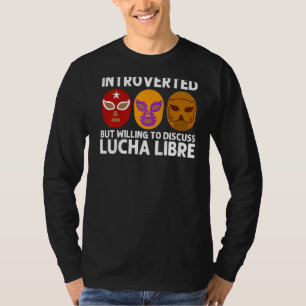 T-shirt Cool Lucha Libre Pour Hommes Femmes Luchador Guerr