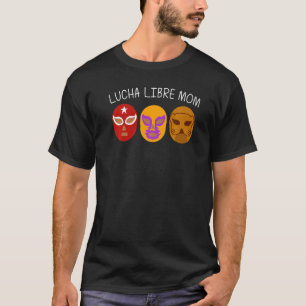 T-shirt Cool Lucha Libre pour maman mère luchador mexicain
