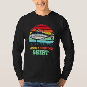 T-shirt Cool Lucky Pêche Tuna Poisson Tuna Pêcheur Deep S