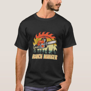 T-shirt Cool Lumberjack Art Men Women Arborist Logger Bran