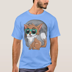 T-shirt Cool Lunettes de soleil Pleine lune Amoureux des a