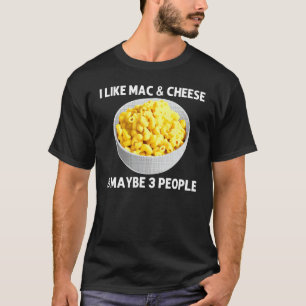 T-shirt Cool Mac Et Fromage Pour Hommes Femmes Macaroni No