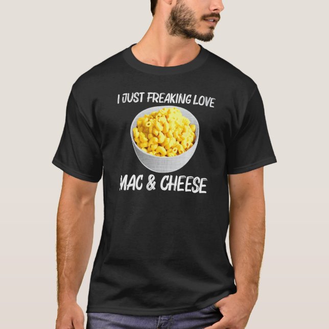 T-shirt Cool Mac Et Fromage Pour Hommes Femmes Macaroni No (Devant)