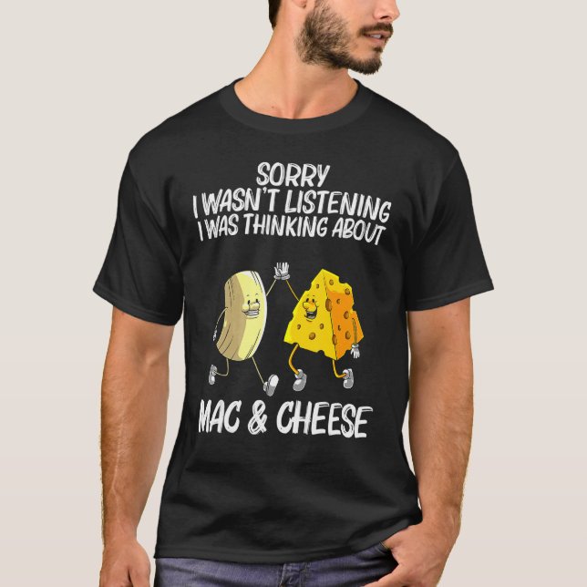 T-shirt Cool Mac & Fromage Pour Hommes Femmes Cuisiné Chee (Devant)
