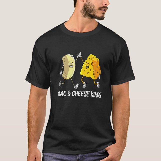 T-shirt Cool Mac & Fromage Pour Hommes Papa Baked Cheesy M (Devant)