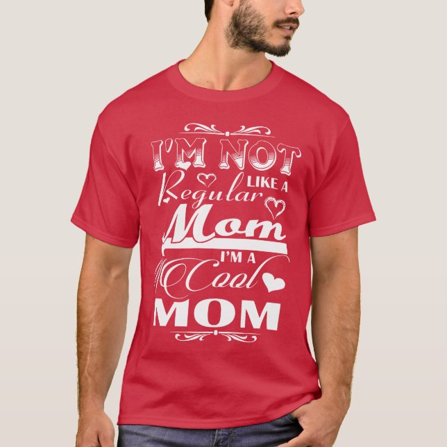 T-shirt Cool Maman Mère Fille Maman amis (Devant)