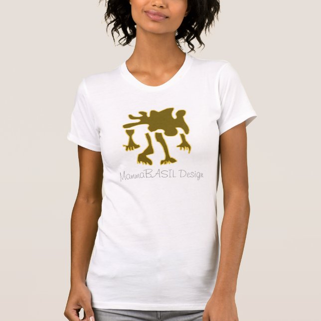 T-shirt Cool MammaBASIL Design Shirt! (Devant)