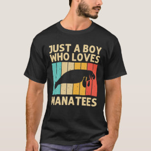 T-shirt Cool Mana Pour Garçons Enfants Vache De Mer Sauvez
