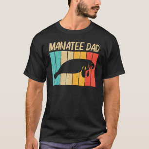 T-shirt Cool Manatee Pour Hommes Femmes Vache De Mer Sauve