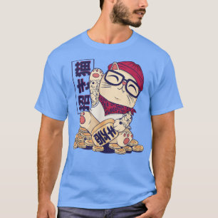 T-shirt Cool maneki neko