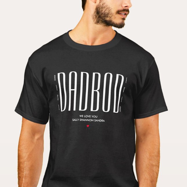 T-shirt COOL MEILLEUR DAD BOD JAMAIS Drôle Fête des pères (Créateur téléchargé)