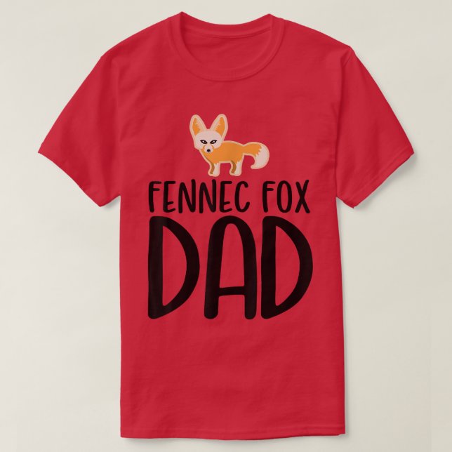 T-shirt Cool Mens Fennec Fo Papa (Design devant)