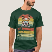 Cool Mens Meilleur Corgi Papa Jamais Drôle Fête de