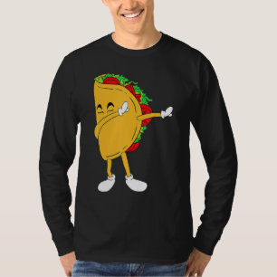 T-shirt Cool Mexique Dabbing Taco Funny Nourriture mexicai