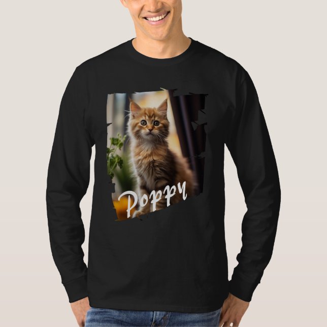 T-shirt Cool moderne simple pour animaux de compagnie (Devant)