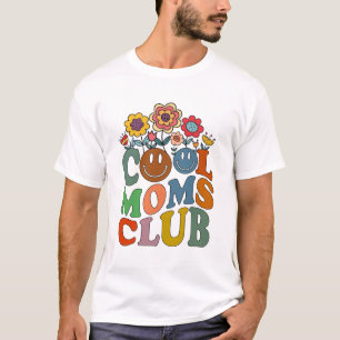 T-shirt Cool Moms Club Funny Fête Super des mères