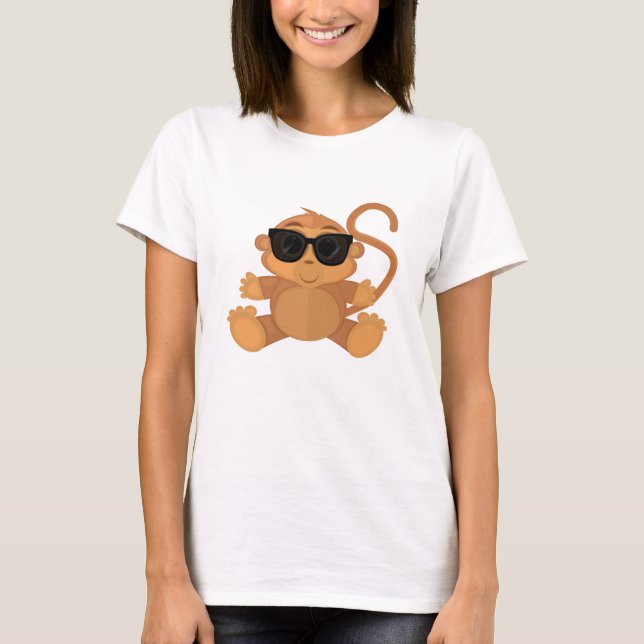 T-shirt Cool Monkey (Devant)